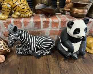 Zebra & Panda Decor