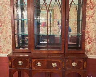 The Charles Dickens Heritage Cabinet On Stand With Lighting
