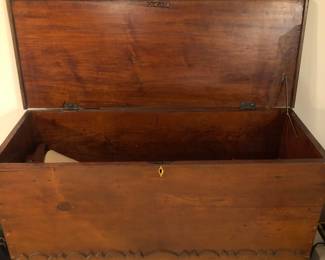 Antique blanket chest