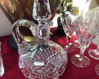 Signed Brilliant Period American cut glass.