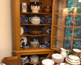 Corner cupboard $150