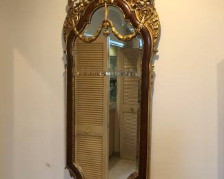 1 of a pair of fine mirrors: Descended in this fine old Cleveland family