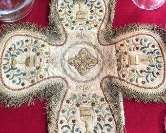Antique chalice cover