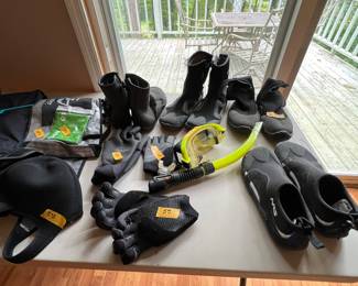 scuba diving equipment