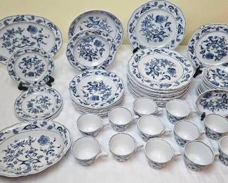 Lot 2 - Blue Danube China Dinnerware Set