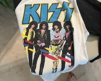 Kiss TEE from LR concert in mid 1980’s