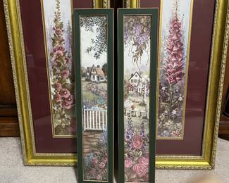 Arkansas artist Glynda Turley signed prints circa 1991.