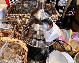 Fondue fountain!