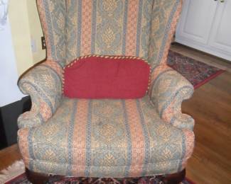 2  Wingback chairs