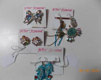 Betsy Johnson earrings