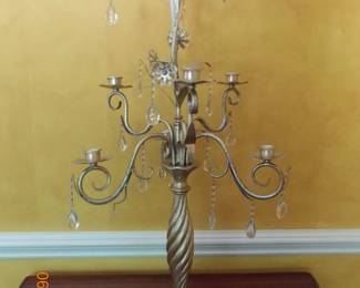 Gold Candelabra part of set