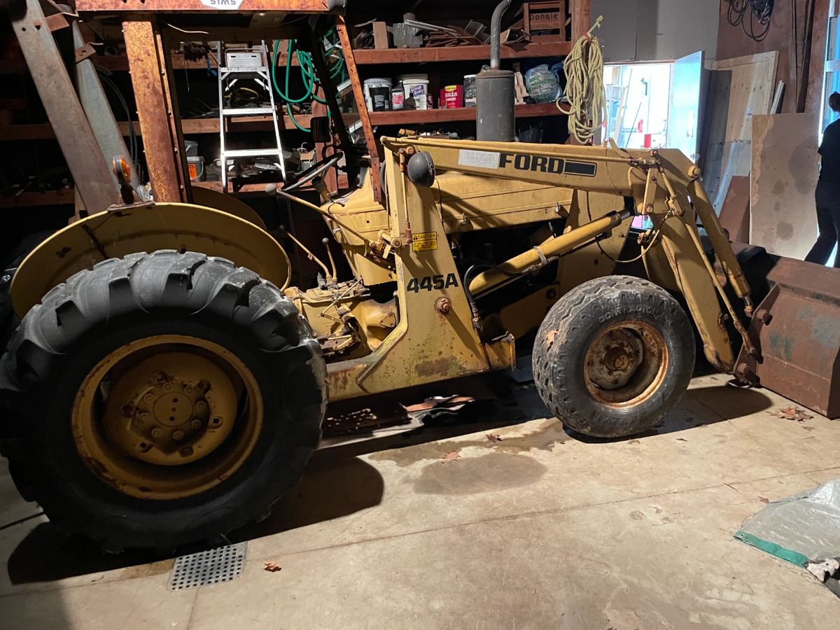 . . . Ford tractor