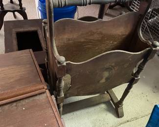 . . . vintage magazine rack