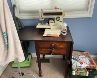 . . . sewing machine