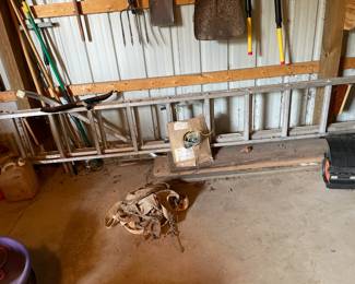 . . . aluminum extension ladder