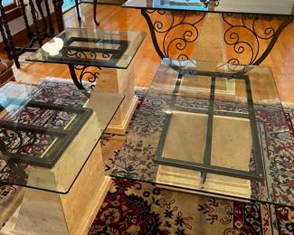 2 end tables, coffee table, couch table