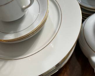 full sets of dishes