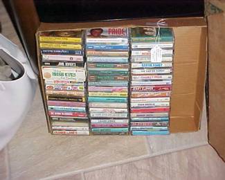 Cassette Box Lot.