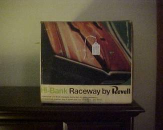 A hard to find slot car set by Revell