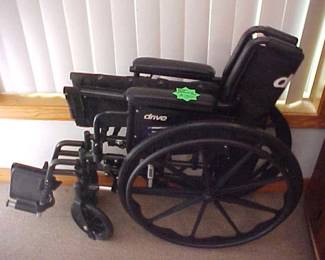 Like new Drive wheel chair.