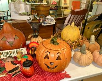 Fall and Halloween decor (some SOLD)