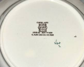Copeland Spode porcelain dinnerware