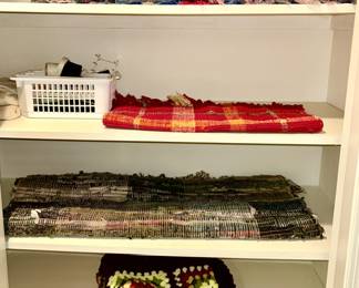Woven rugs, afghan (some SOLD)