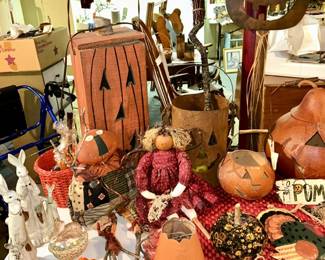 Fall and Halloween decor (some SOLD)