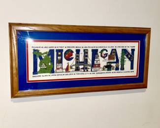 Michigan stitched picture 