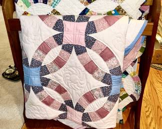 Hand crafted quilts