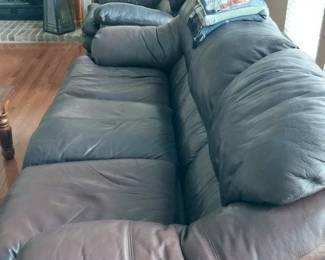 Leather sofa