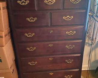 Thomasville Colombian high boy dresser