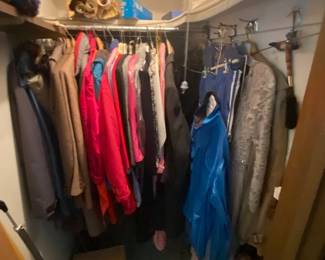 Vintage men’s and women’s clothes