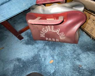 Vintage sports bag circa 1960’s
