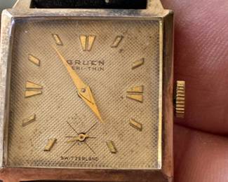 One of many watches, vintage and modern