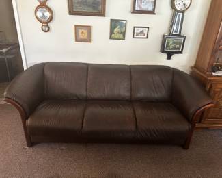 leather sofa