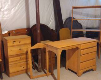 Large Assortment of Wood Furniture 