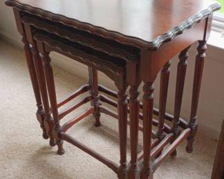 Wooden Nesting Tables