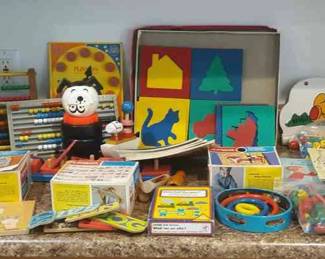 Vintage Playskool, Fisher Price, Lauri Learning Kids Toys