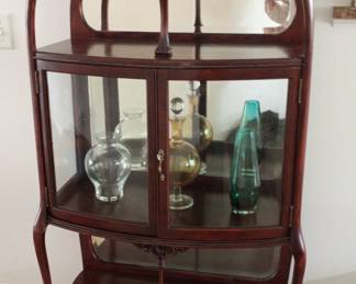 Vintage Curio Cabinet 