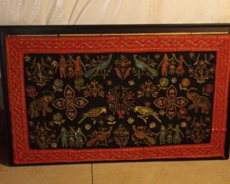 Embroidered Wall Hanging