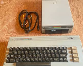 Commodore 64 Computer and Model 1541 Floppy Disc Drive