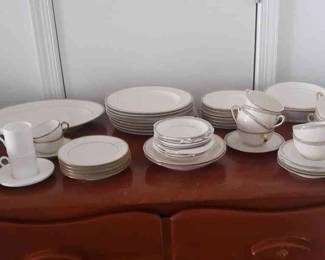 Theo Haviland Greek Key China Set China Set France