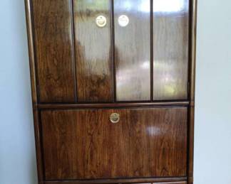 Drexel Cabinet DropLid Desk Combination