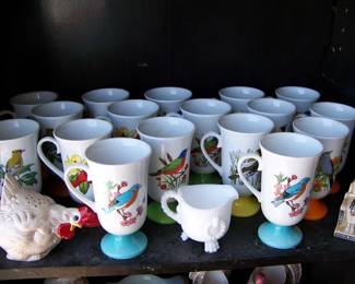 Mid Century Coffer Cups