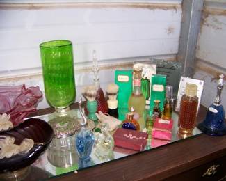 Vintage Perfumes and Shaving Brushes