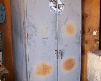 Old Metal Cabinet