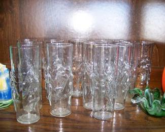 Libbey La Femme Nude Lady Glasses