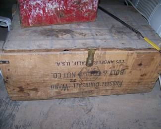Vintage wooden Crate