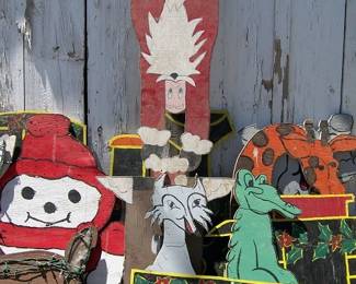 Vintage Christmas Cut Outs